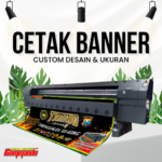 Cetak banner outdoor berkualitas tinggi