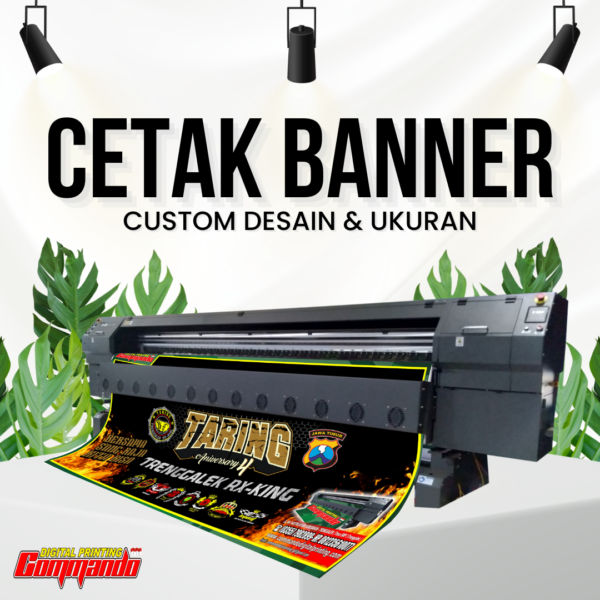 Cetak banner outdoor berkualitas tinggi