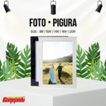 Cetak foto dan pigura minimalis ukuran besar