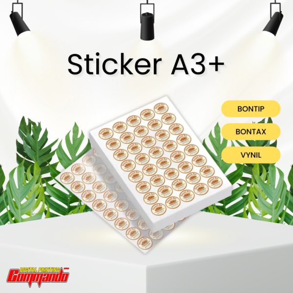 Cetak Stiker A3+